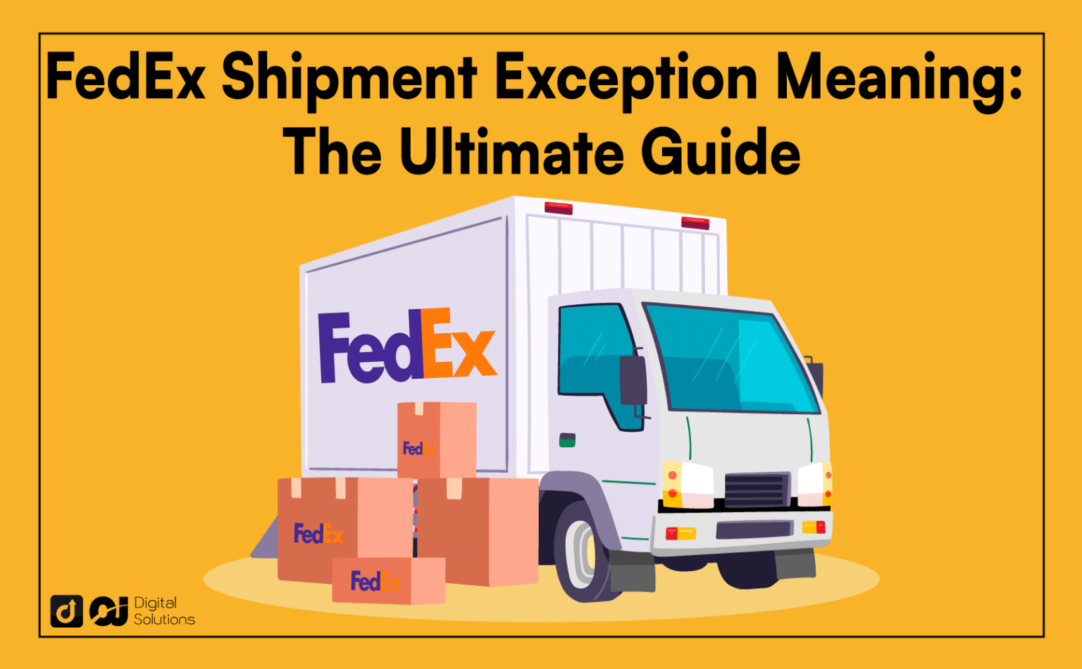 Fedex Shipment Exception Meaning Causes Solutions