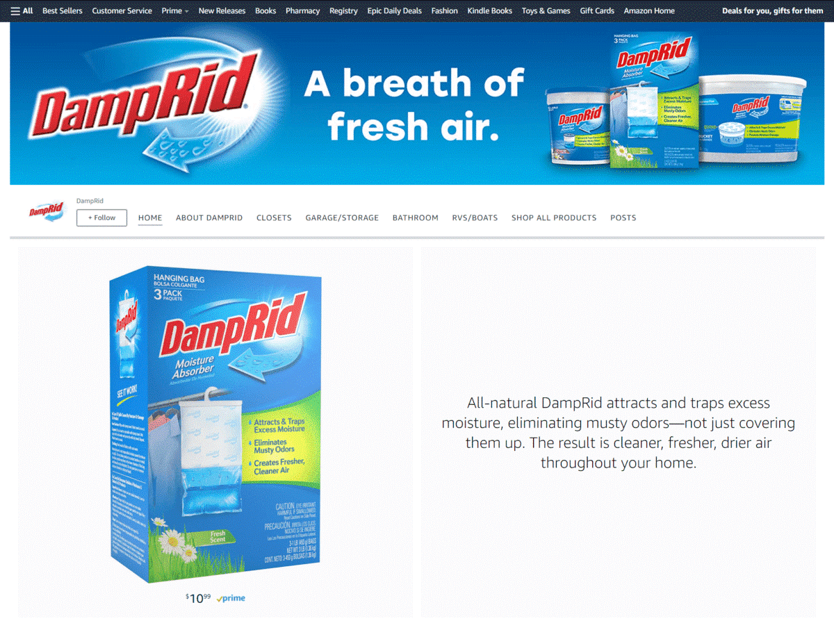 damprid amazon store
