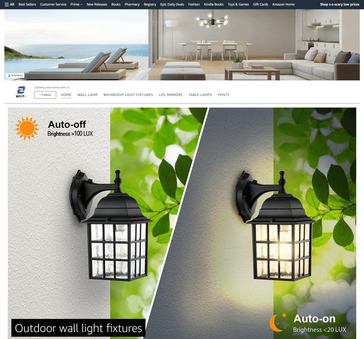 lighting your home with us amazon store