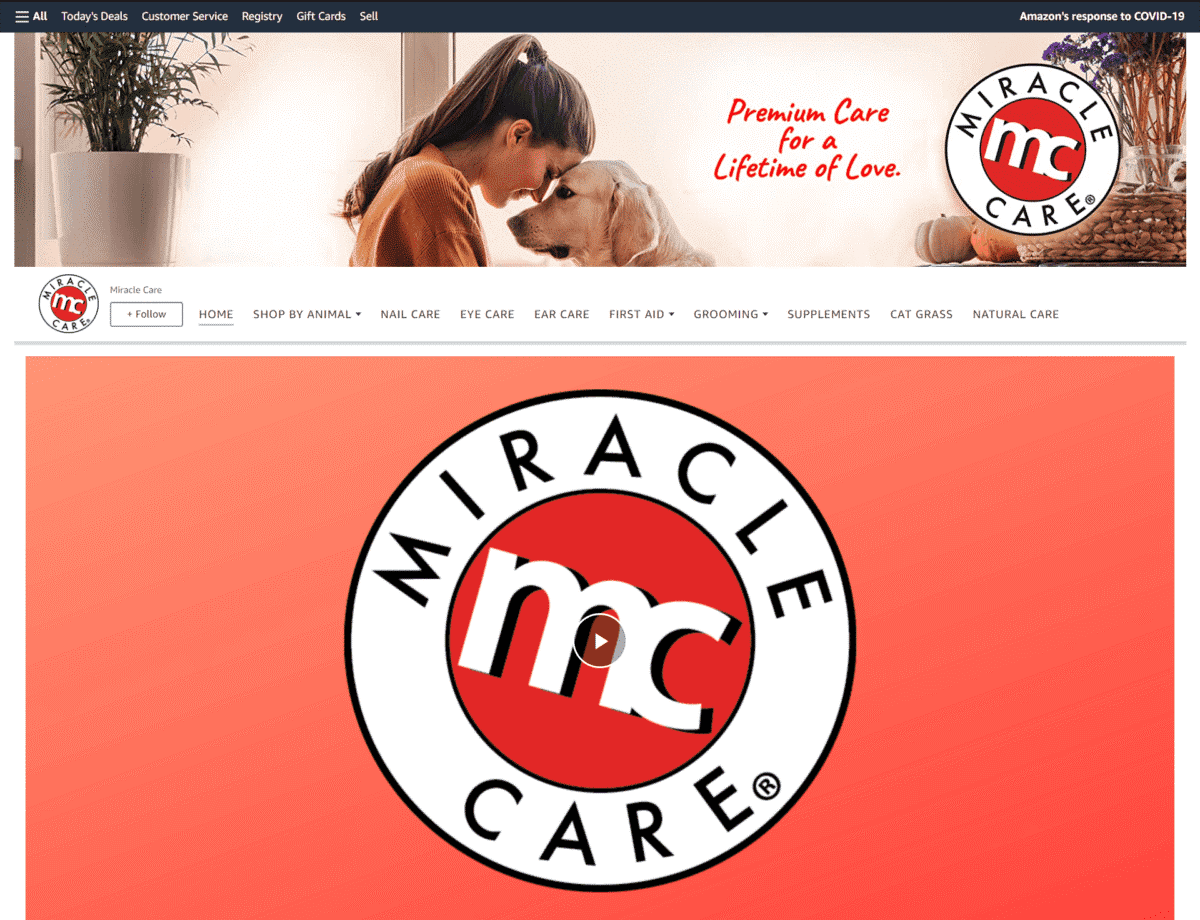 Miracle Care Amazon Store
