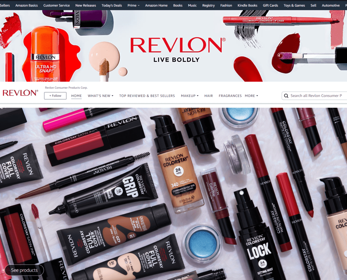 Revlon Amazon Store