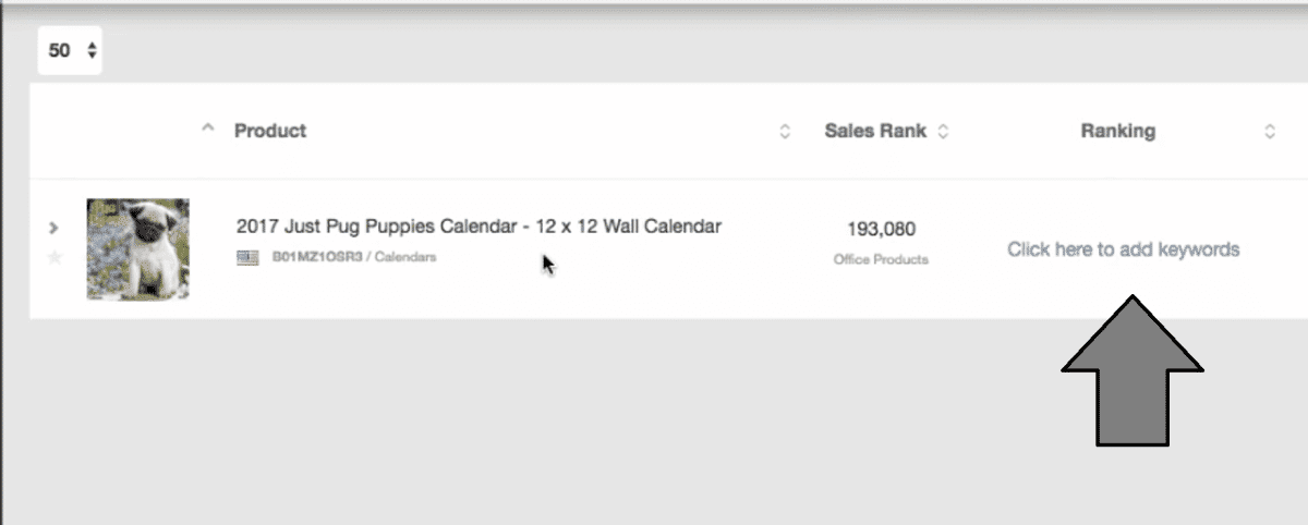 AMZ Tracker monitors the keyword rankings