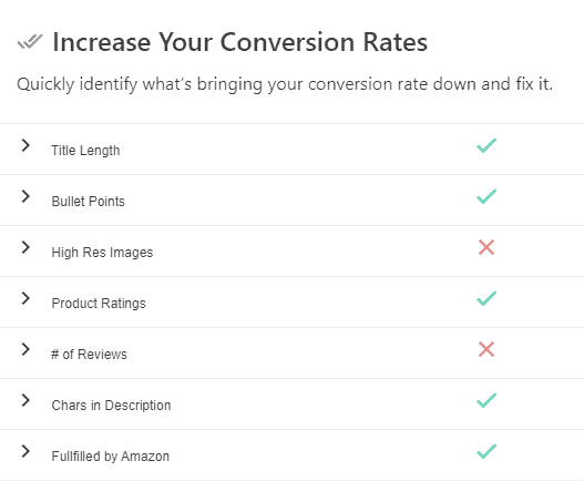 AMZ Tracker  increase conversion rates