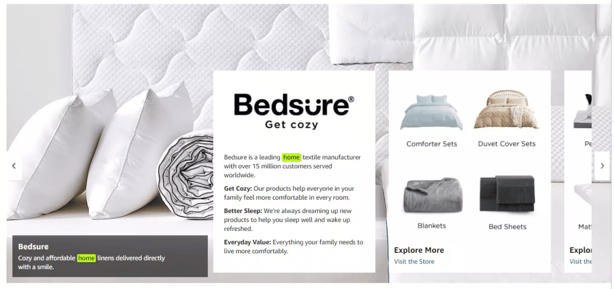 Bedsure Brand Story