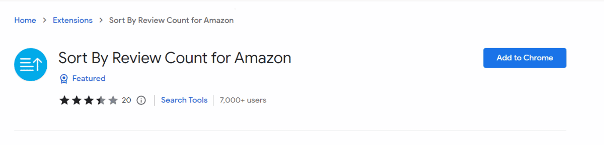 amazon sort by number of reviews