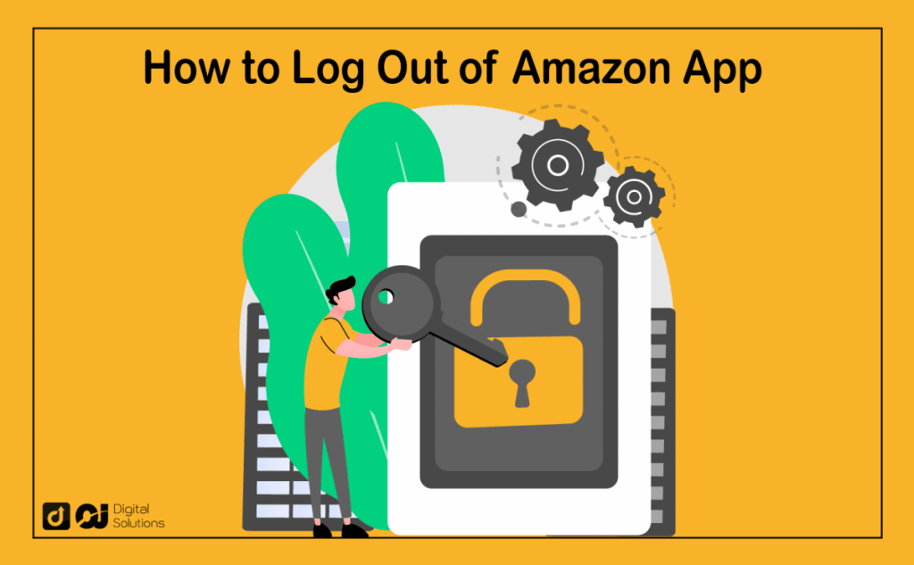 how to log out of amazon app