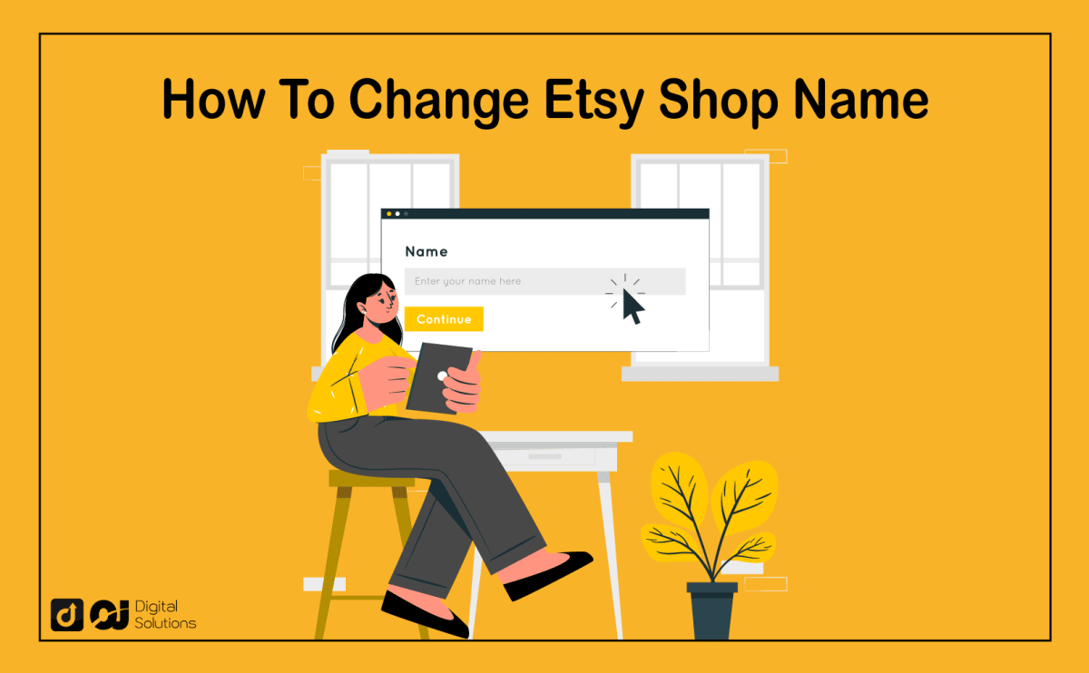 How to Change Etsy Shop Name