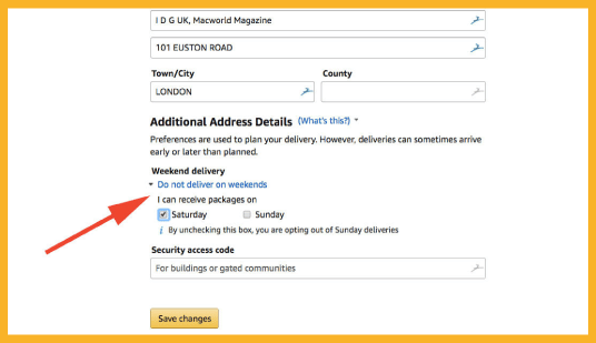 Set Your Amazon Delivery Preferences Through Your Account Settings
