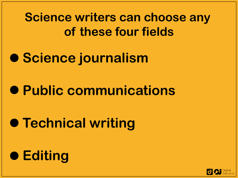 how to become a science writer