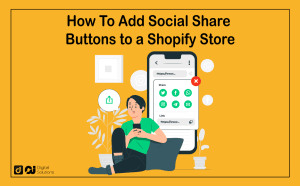 how to add social share buttons to a shopify