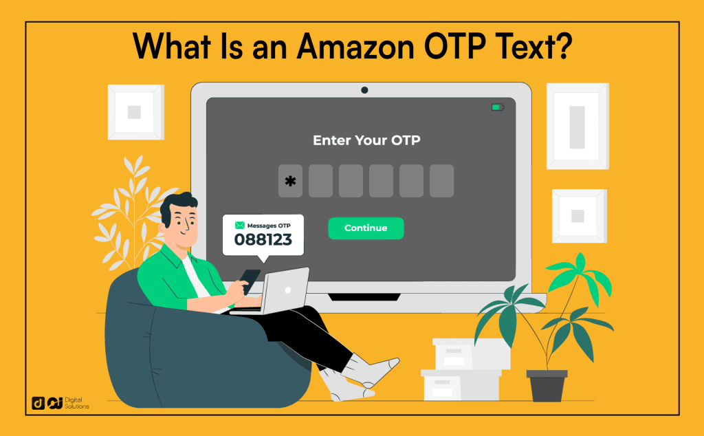 amazon otp text