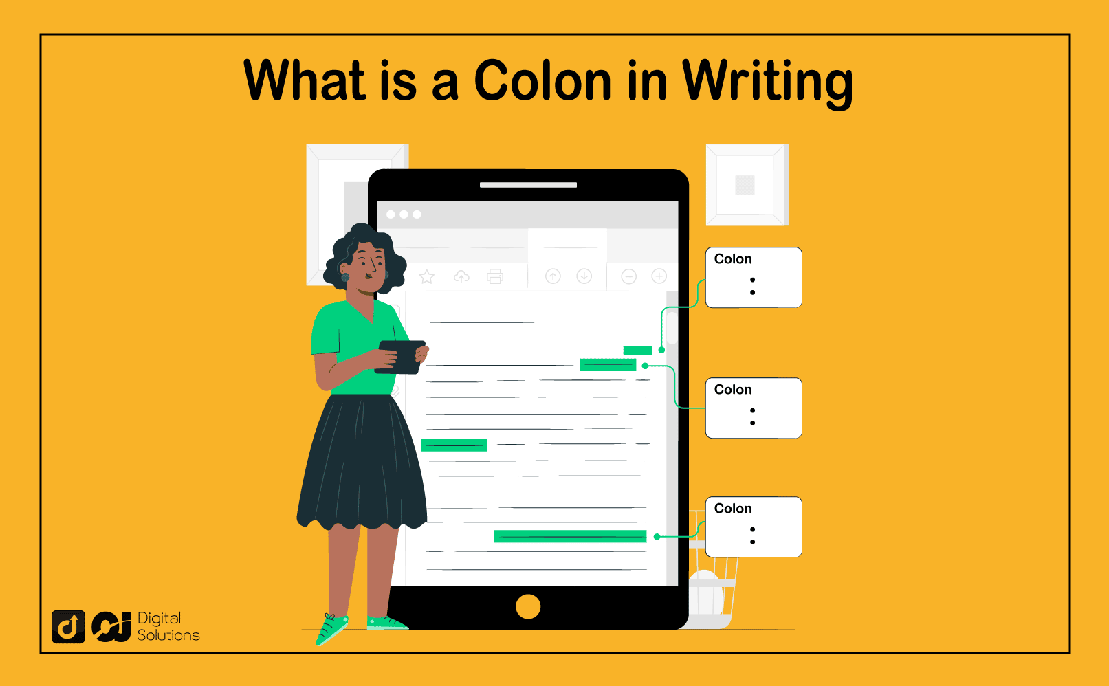 what is a colon in writing