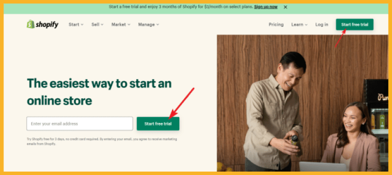 how to set up a shopify store