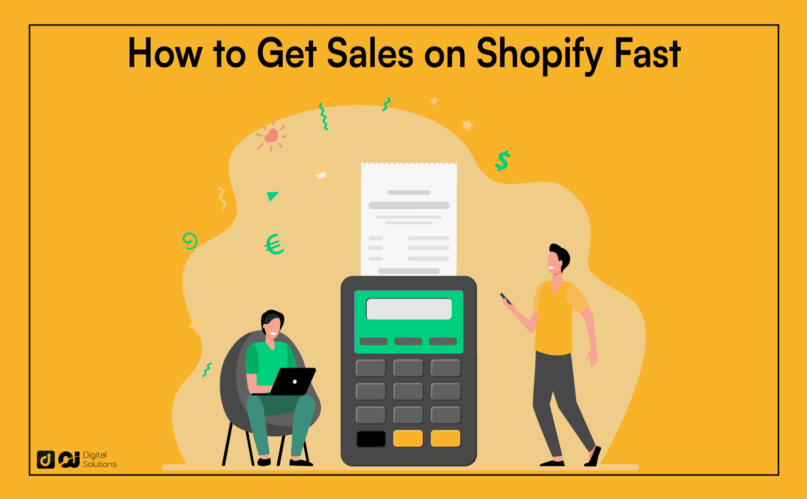how to get sales on shopify