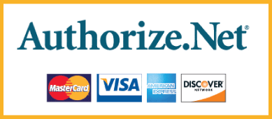 Authorize net accepts Mastercard, Visa, American Express, Discover, PayPal, Apple Pay, JCB, and eCheck