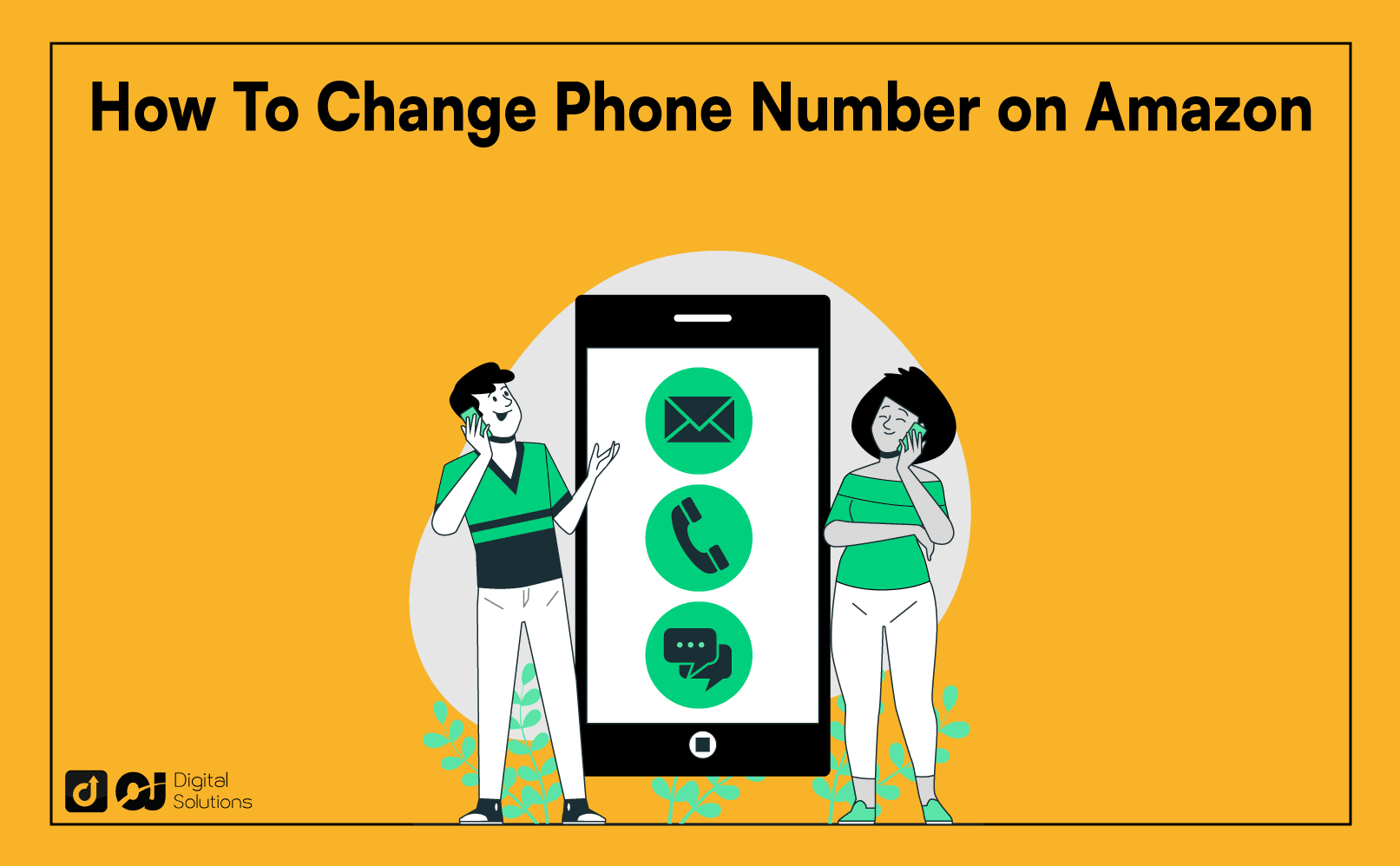 how to change phone number on amazon