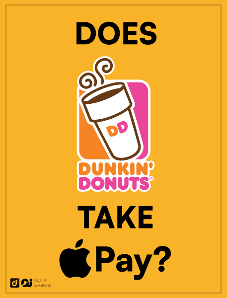 does dunkin take apple pay