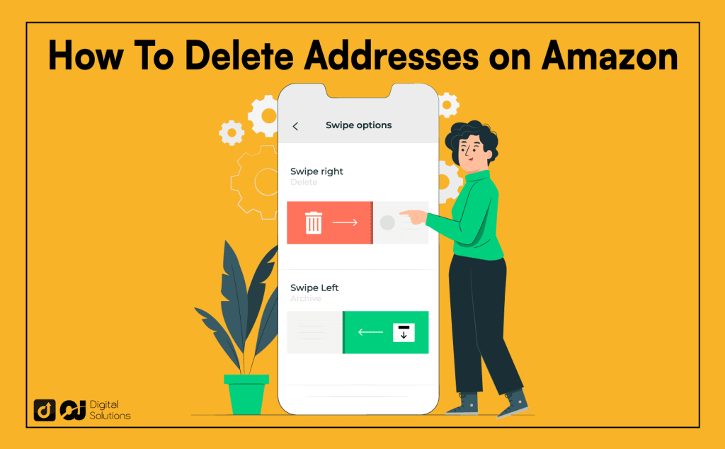 how to delete addresses on amazon