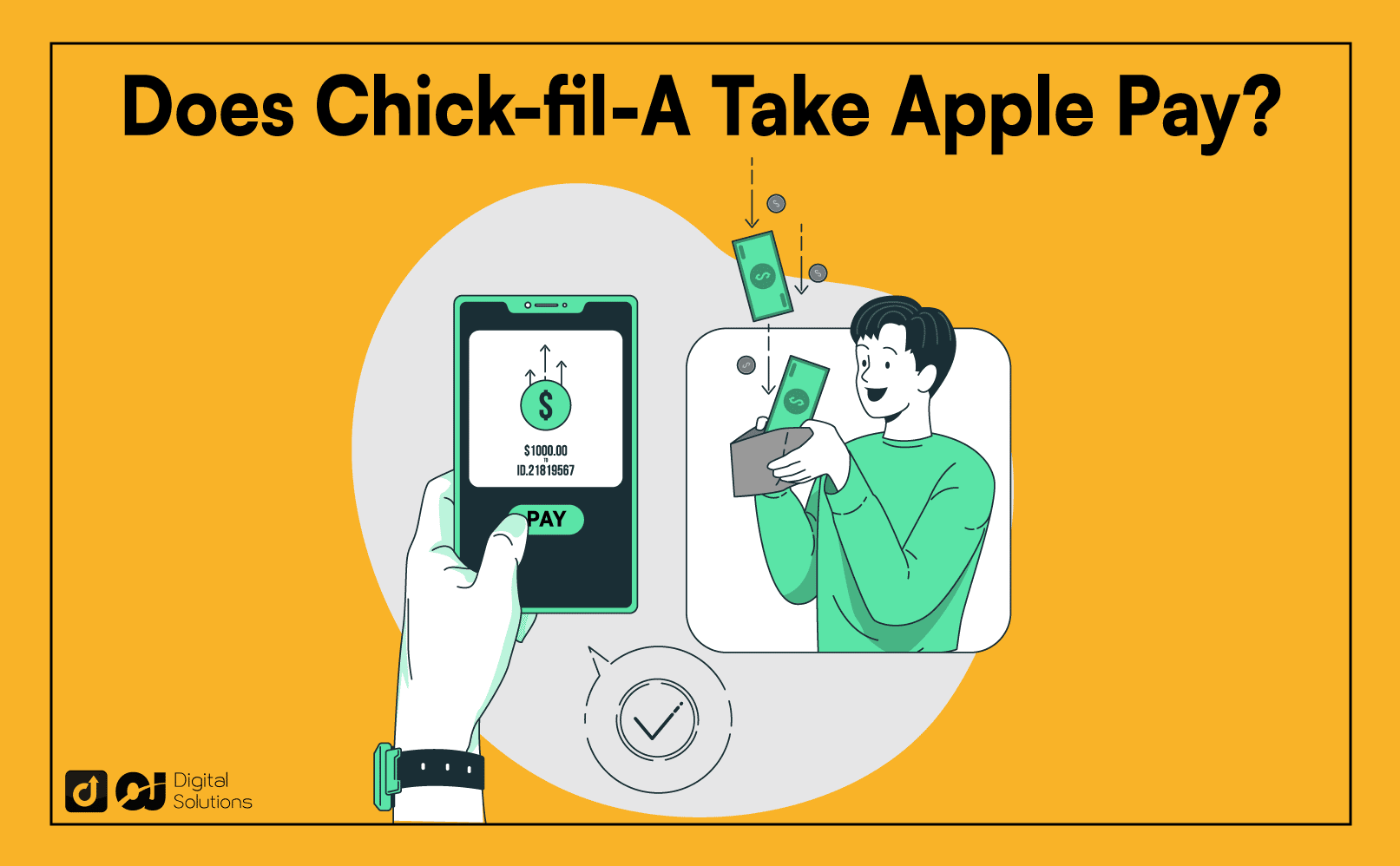 does chick fil a take apple pay