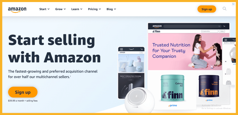 Create Your Amazon Seller Account