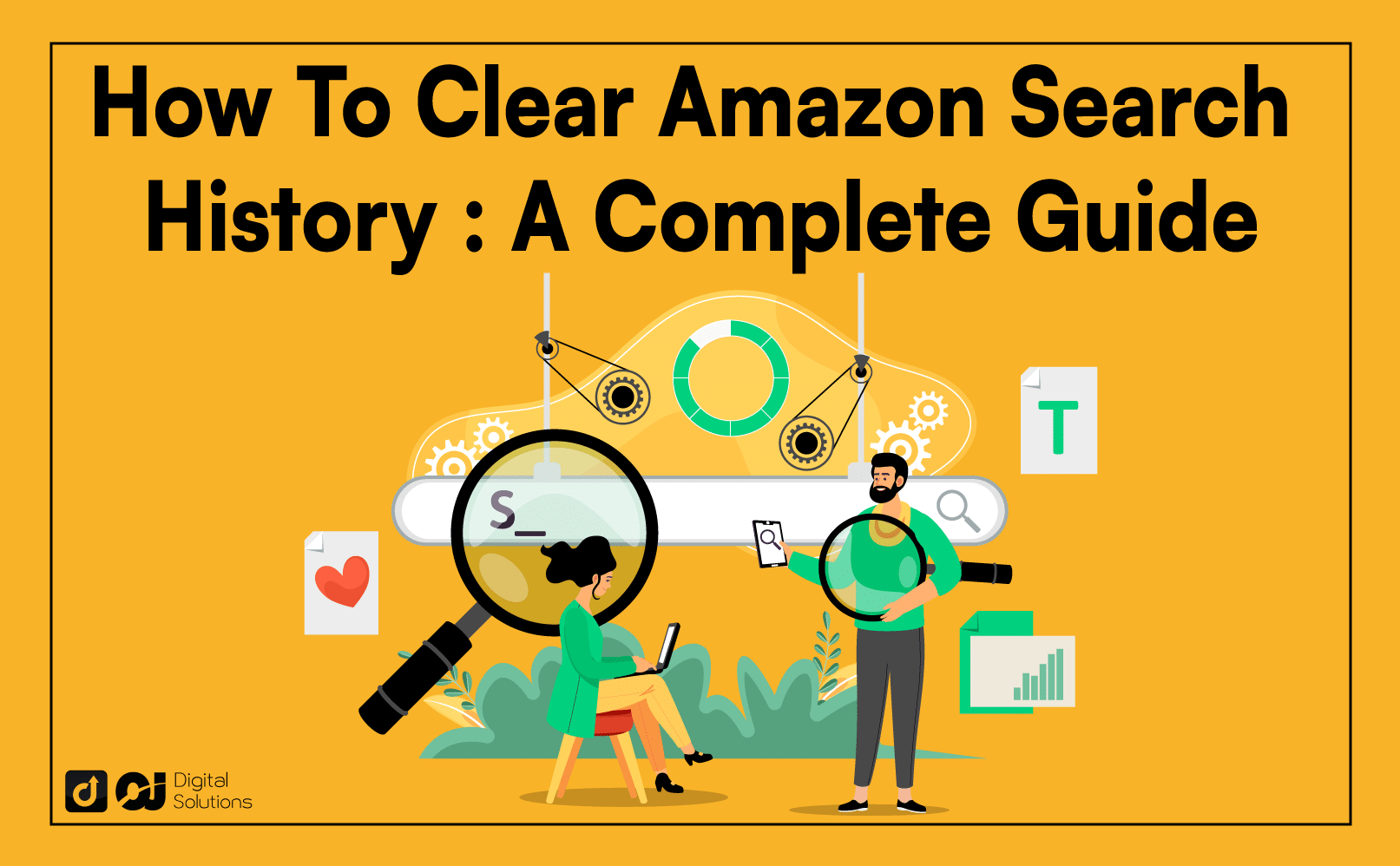 how to clear amazon search history