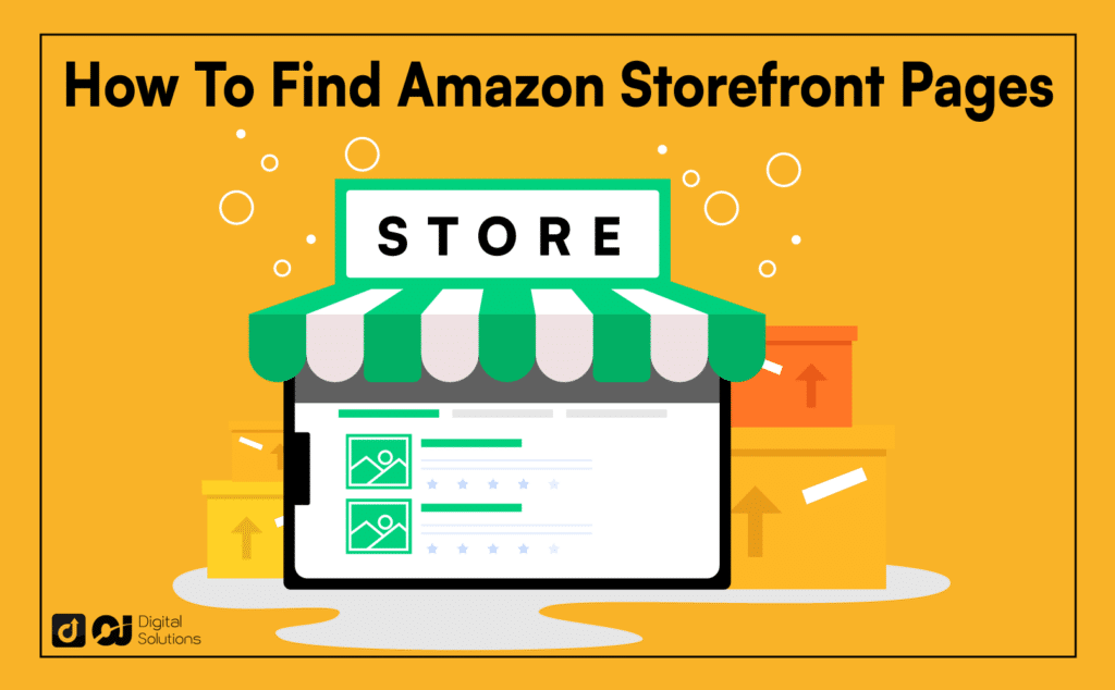 how to find amazon storefront