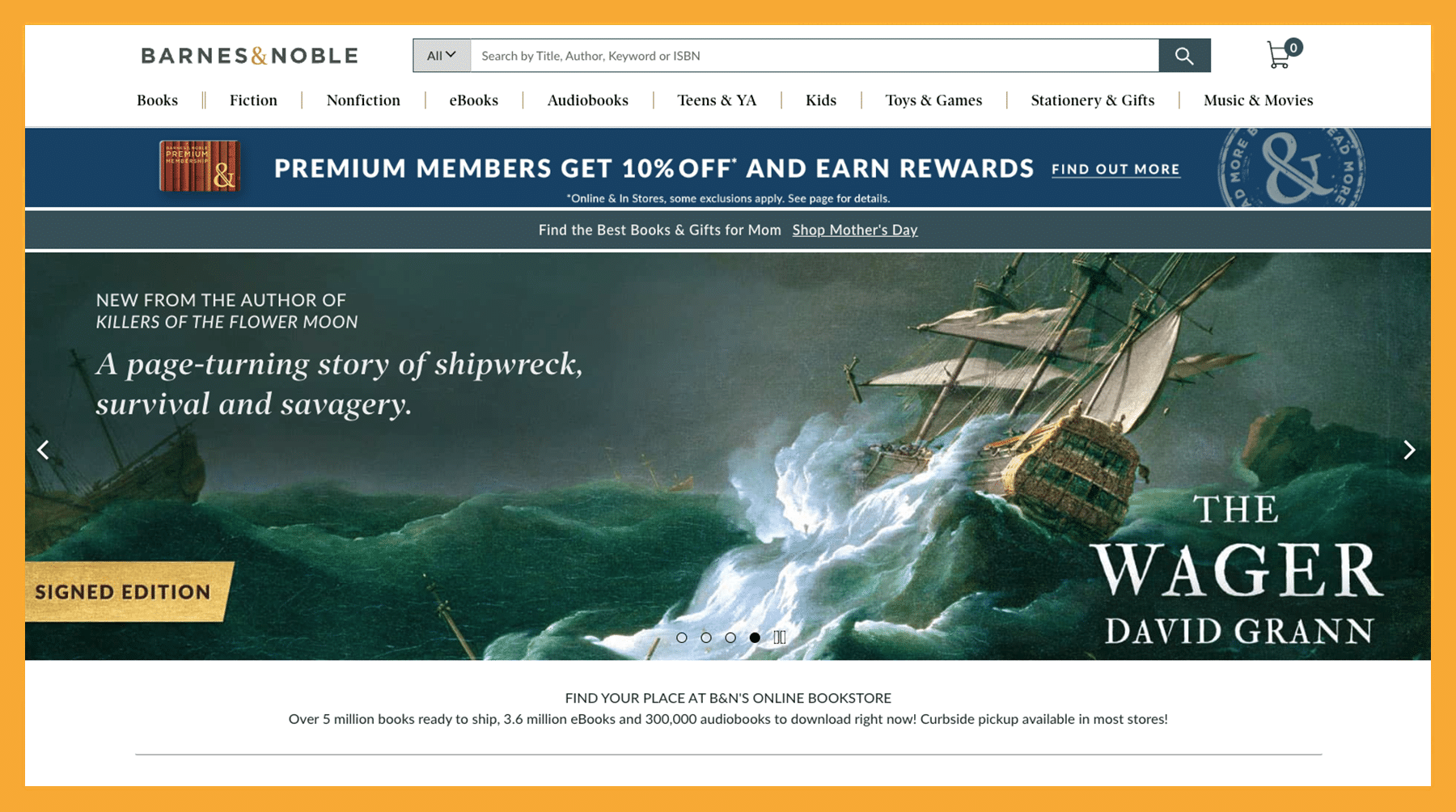 barnes and noble homepage