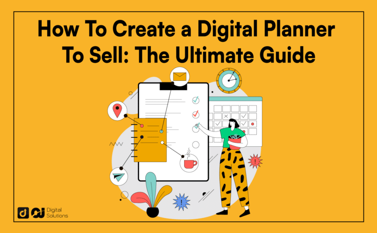 how to create a digital planner to sell