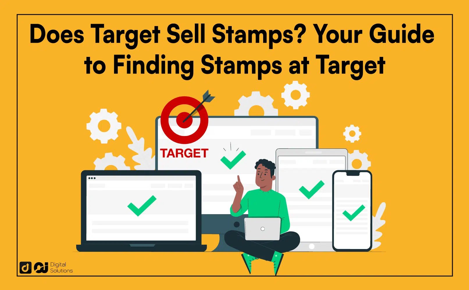 Target sell sales postage stamps