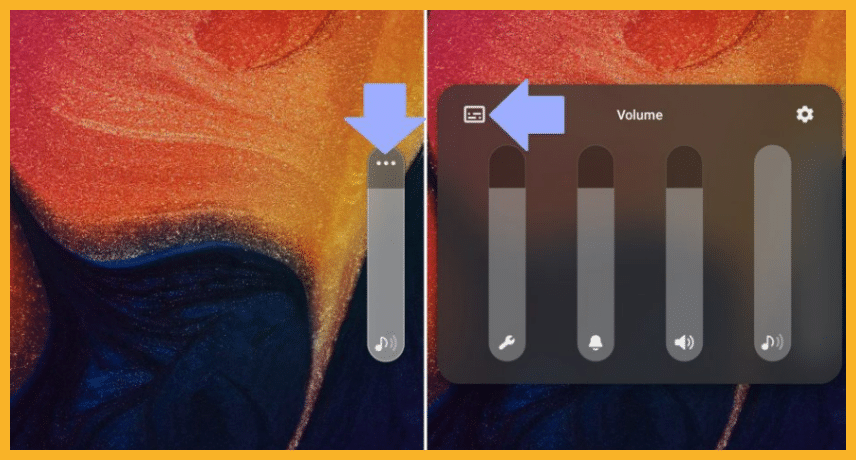 Choose a volume button on your phone