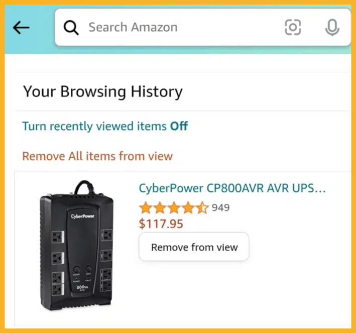 How To Clear Amazon Search History | Step By Step Guide