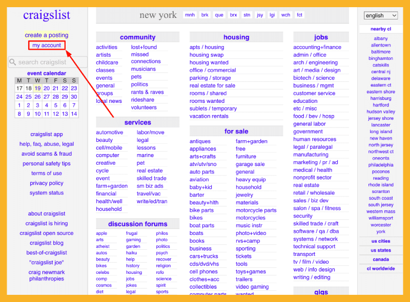 how to sell on craigslist