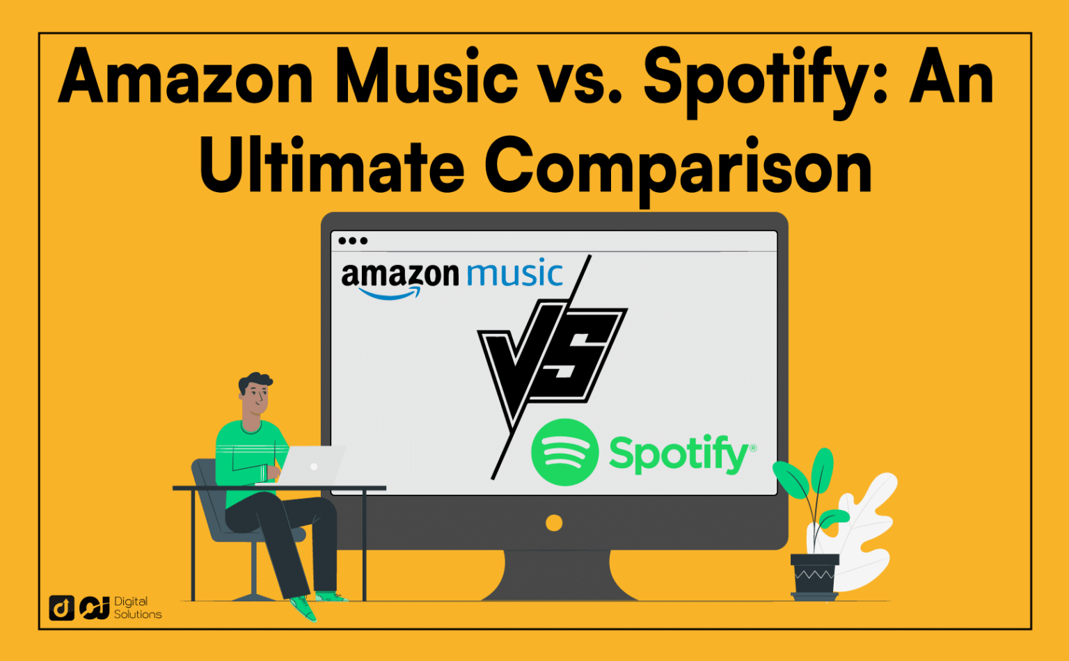 Amazon Music vs Spotify Music Streaming Services Compared