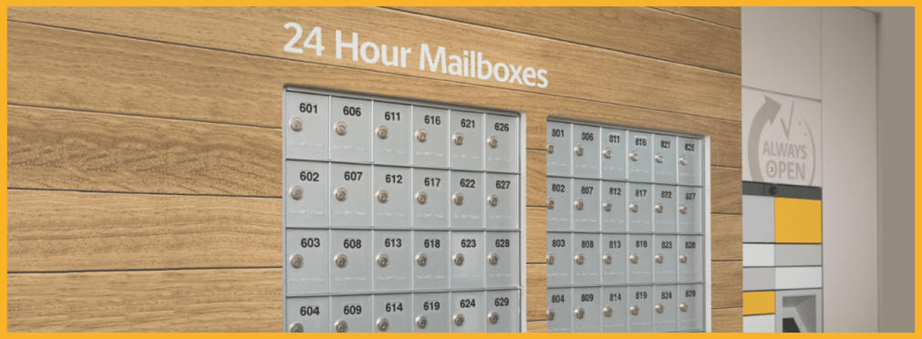 Rent a UPS Mailbox.