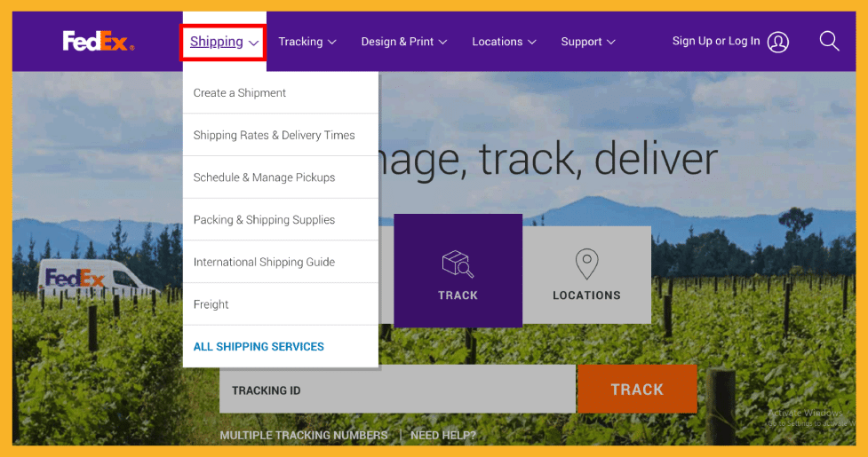 How To Create a FedEx Shipping Label