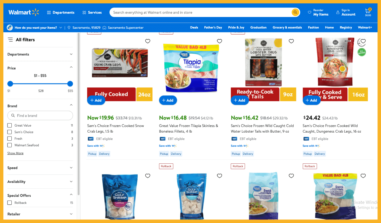 Does Walmart Rollback Online Items?