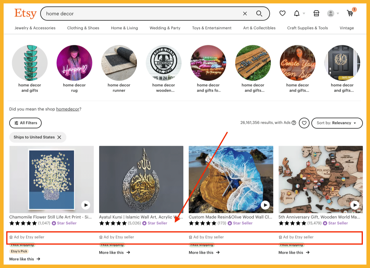 Use Etsy Ads. 