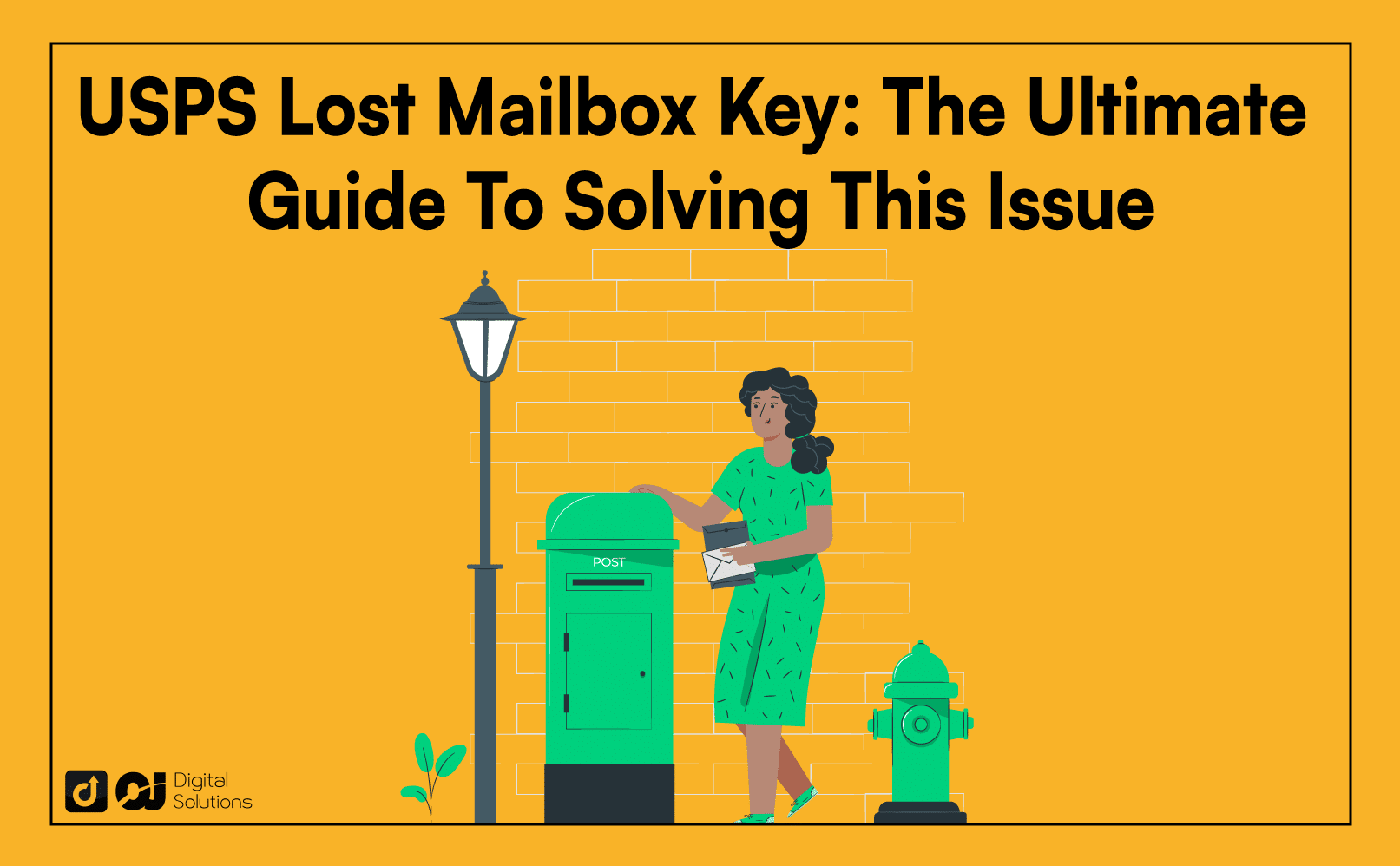 usps lost mailbox key