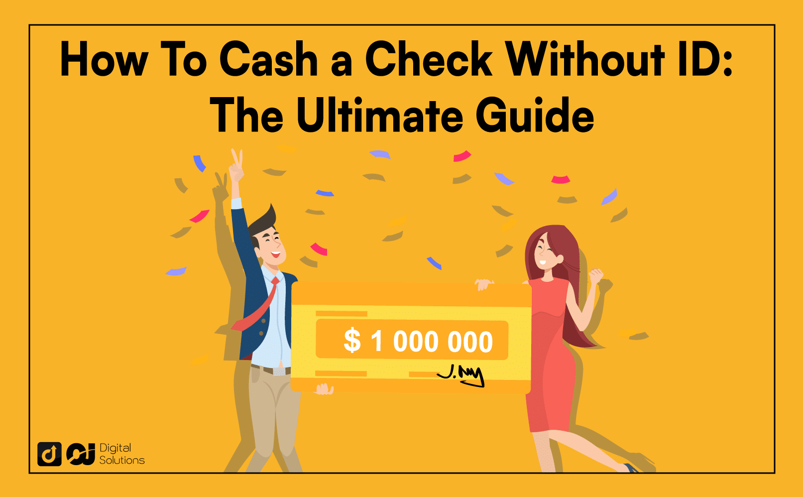 how to cash a check without id