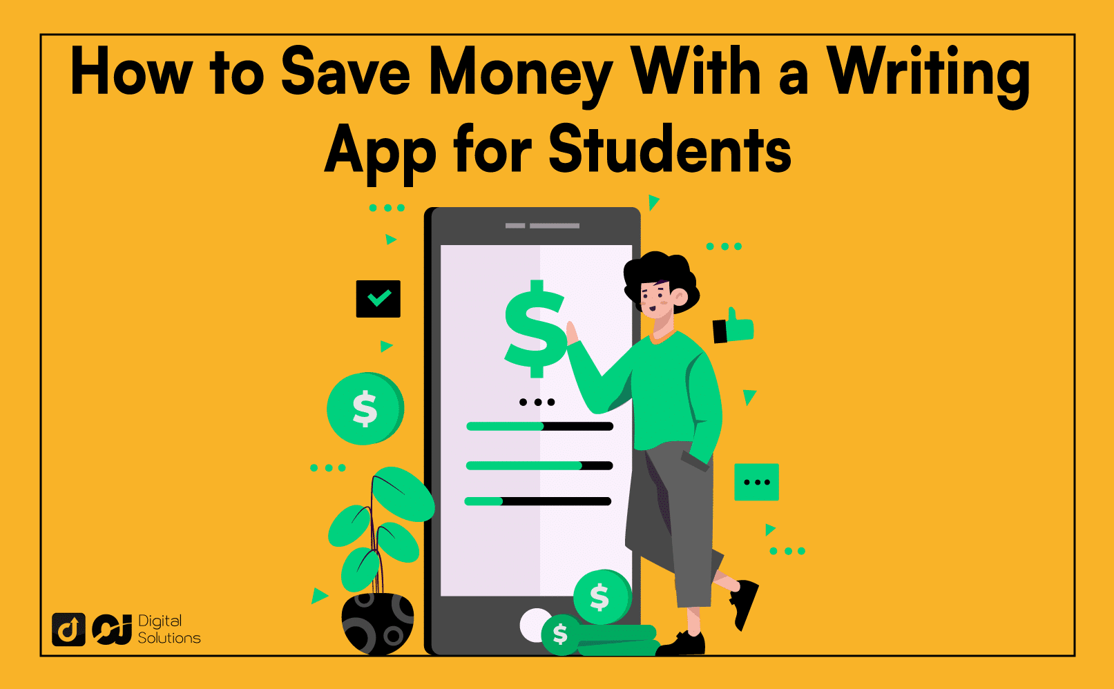 how to save money with a writing app for students