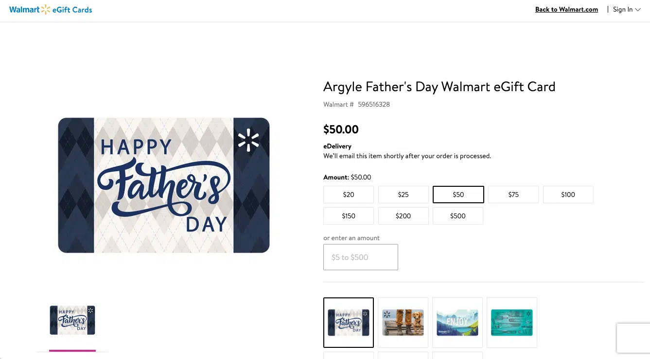 Walmart Gift Cards – eGifter Support