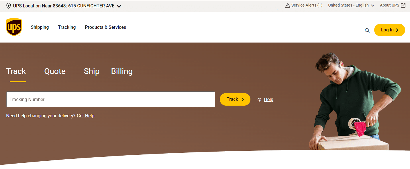 UPS tracking