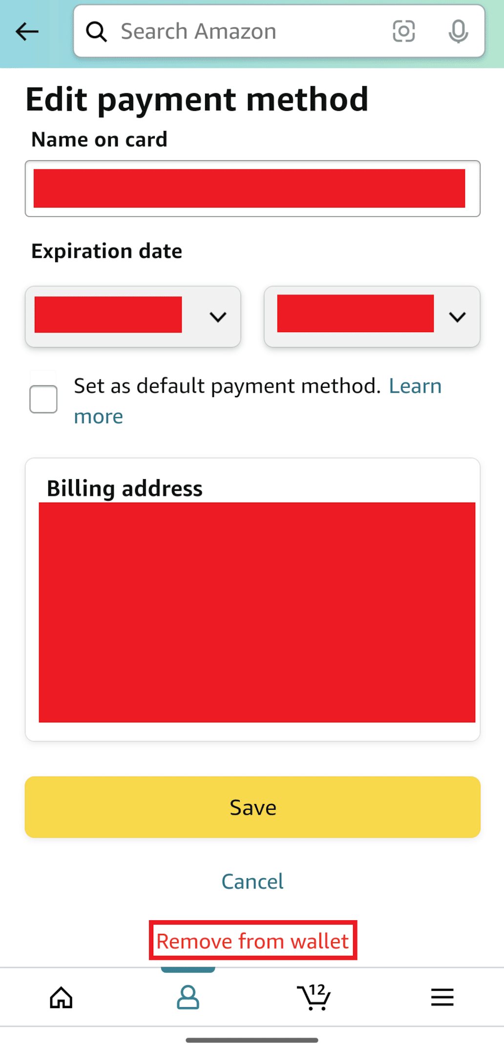 How To Remove Credit Card From Amazon Account In 2024 