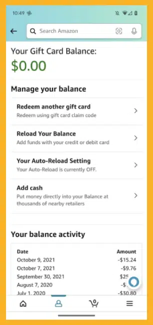 Check Your Balance Quickly And Easily Online | PerfectGift.com